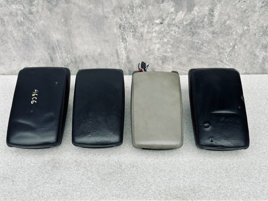 Підлокітник  Ауді А6 С6 чорний світлий шкіра Audi A6 C6 розборка