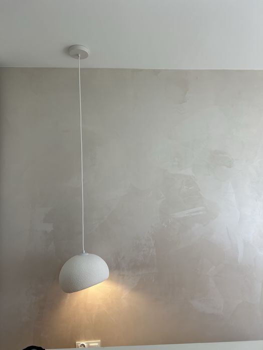 Nowe lampy wiszące 2 szt styl Japandi białe gwint G53