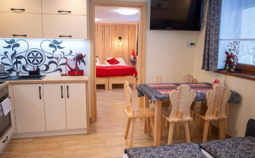 Zima Ferie Apartament studio pokoj Biały Dunajec blisko Zakopane