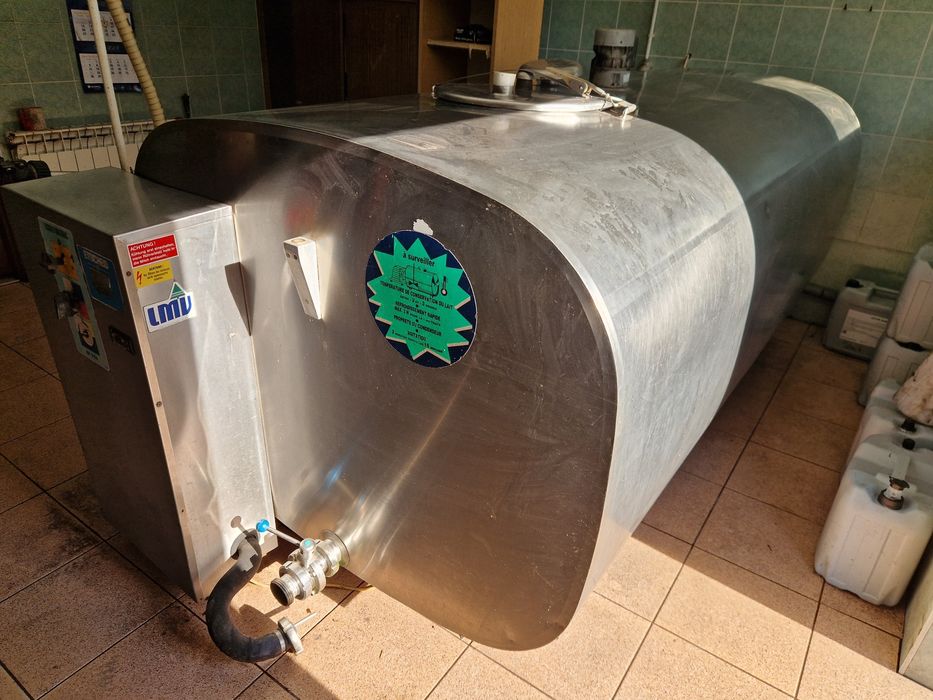 Schładzalnik zbiornik na mleko