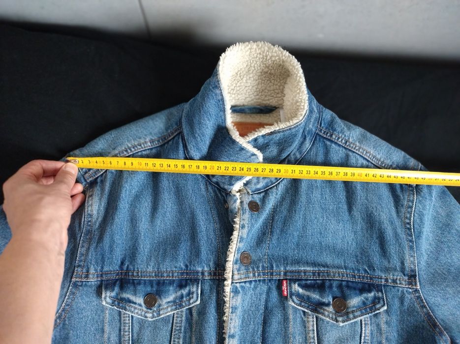 Kurtka katana  dżinsowa Levi's Sherpa XL