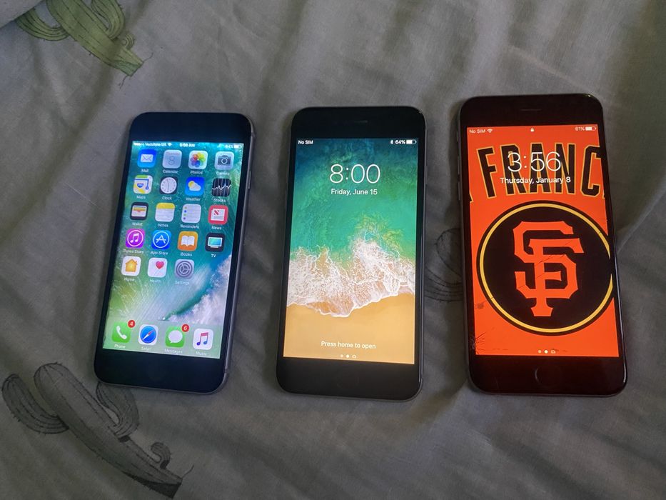 Продам лот iphone 6s 10/11 IOS