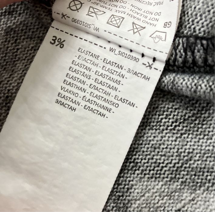 Modny, uroczy, czarno-szary kardigan, S/36, Sinsay, poliester/elastan