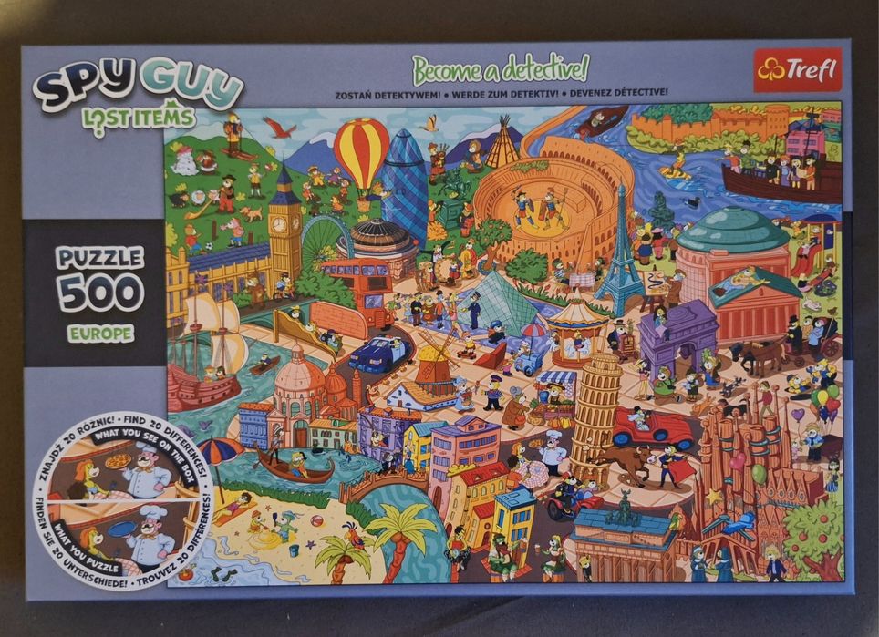 Puzzle 500, Europa - seria spy guy