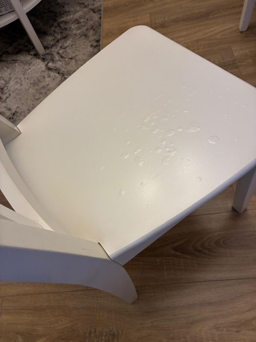 Krzesła Ikea Ingolf białe drewniane 6 sztuk