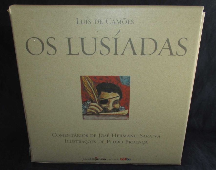 Livros Os Lusíadas 10 volumes com caixa Expresso