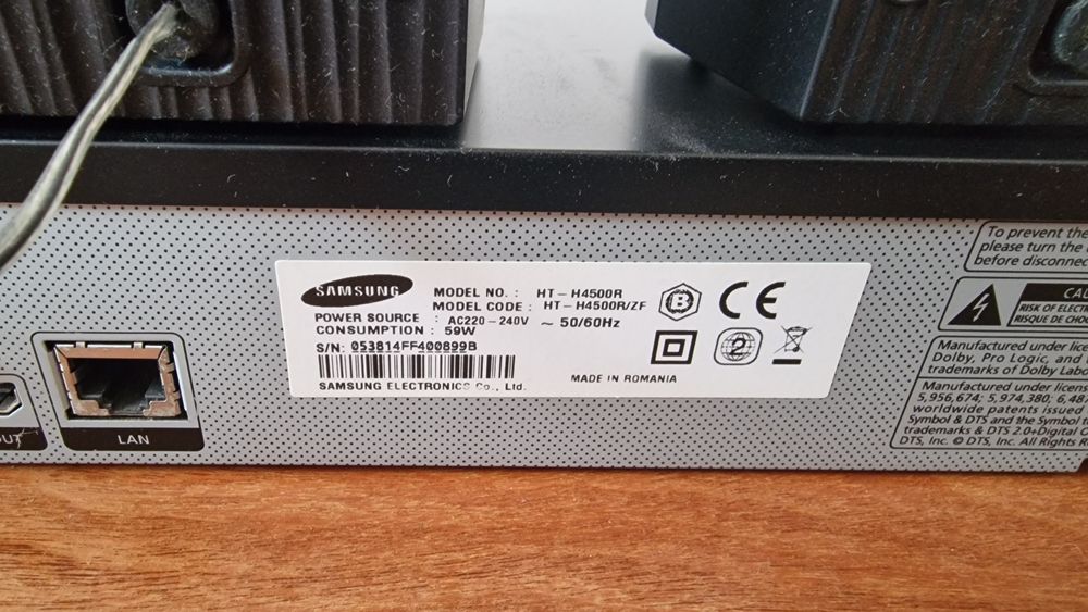 Samsung Blu-ray 3D 500w 5.1