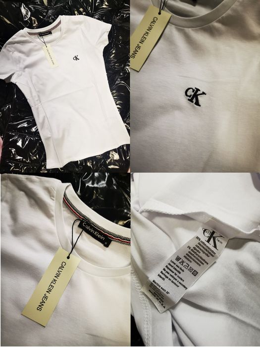 Koszulki damskie Ralph Lauren Calvin Klein CK kolory premium