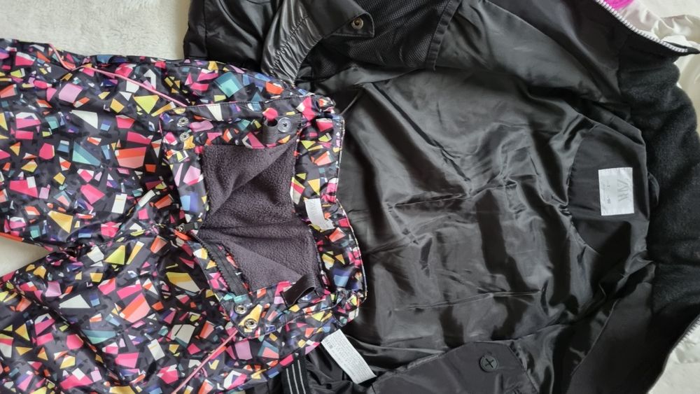 Kombinezon zimowy Zara czapka + rękawiczki