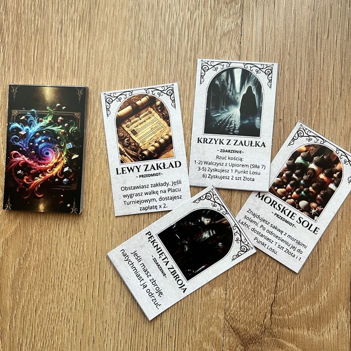 Talisman Magia i Miecz 5 - DODATKOWE nowe KARTY do Dodatku Miasto!