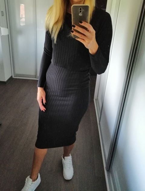 Komplet czarny, rozm. s/m