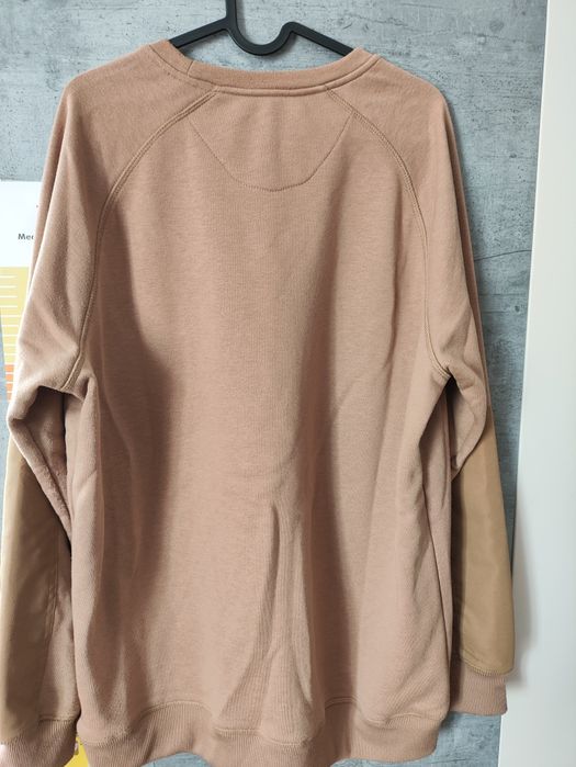Brązowa bluza Ombre XXL Ombre performance z kieszonką