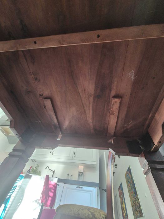 Duży stół, 4 krzesła + szafka pod telewizor