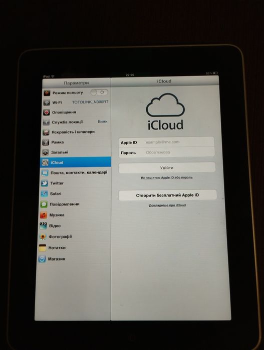 планшет Apple iPad  А1219