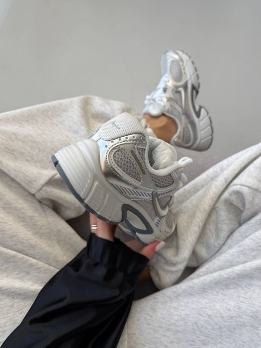 Кросівки Кроссовки NIKE ZOOM V5 RNR Silver White Серебрянный Белый Срібний Білий Кросовки демісезон