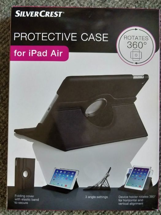 etui ochronne dla IPAD AIR - SilverCrest czarne