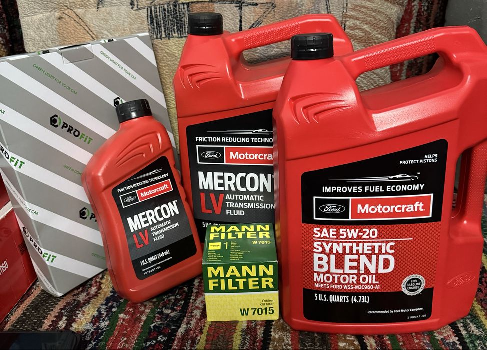 Масло Ford Motorcraft 0W-20, 5W20, 5W30, Mercon LV…