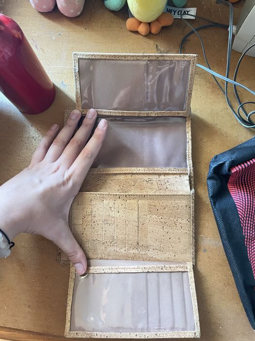 Carteira em cortiça