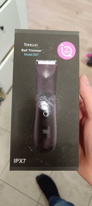 NOWY Trymer do włosów, bezprzewodowy, bateria 600MAH! , Lcd, 7000 obr/