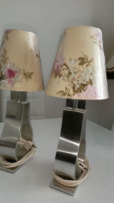 Lampki nocne - cena za komplet - brak abażurów