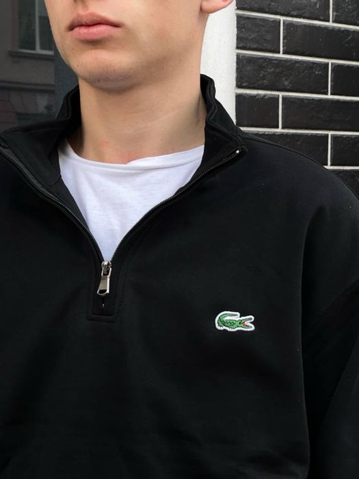 Зіп худі Lacoste / Полузамок lacoste / полузамок лакоста  M L XL