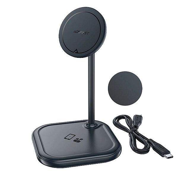 Acefast bezprzewodowa ładowarka Qi 15W do iPhone (z MagSafe) i Apple A