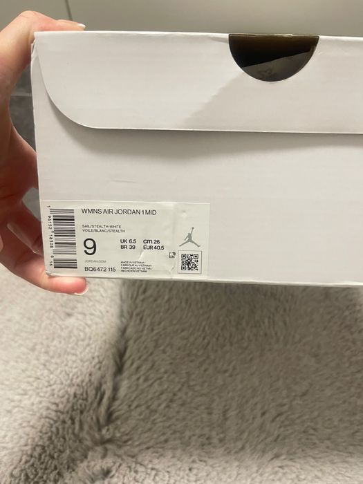 кеди кросівки хайтопи Nike Jordan