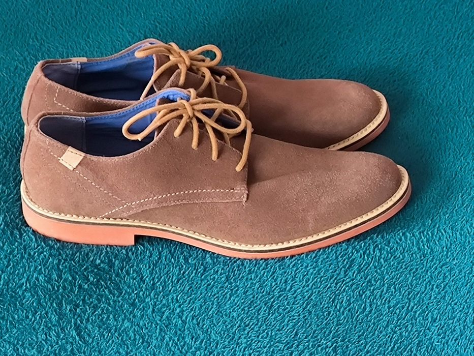 Zamszowe półbuty Skechers rozm. 45
