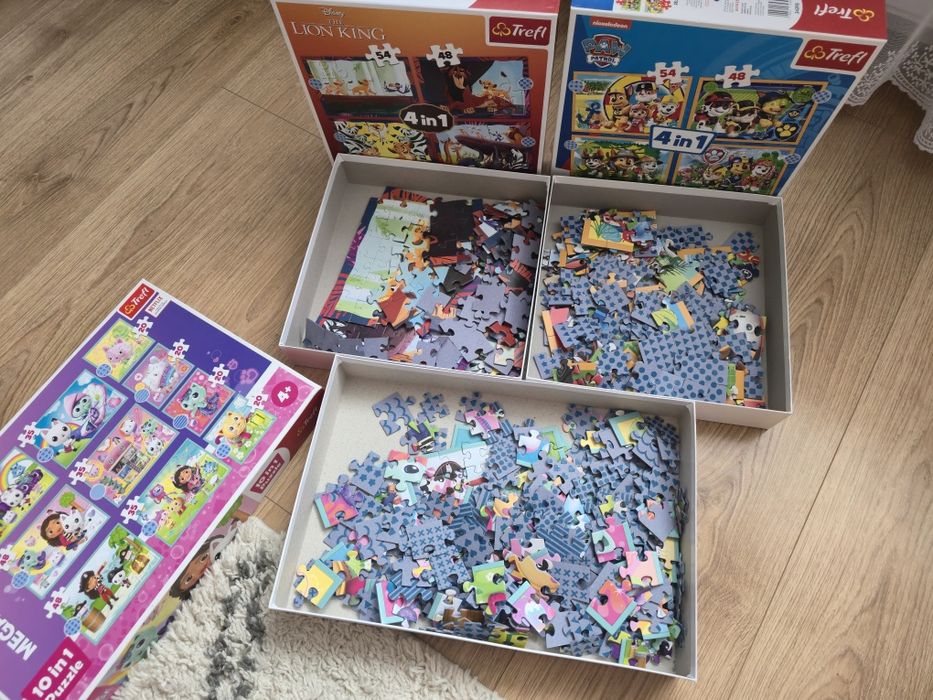 Puzzle 4+ Trefl  Psi Patrol Król Lew Gabby