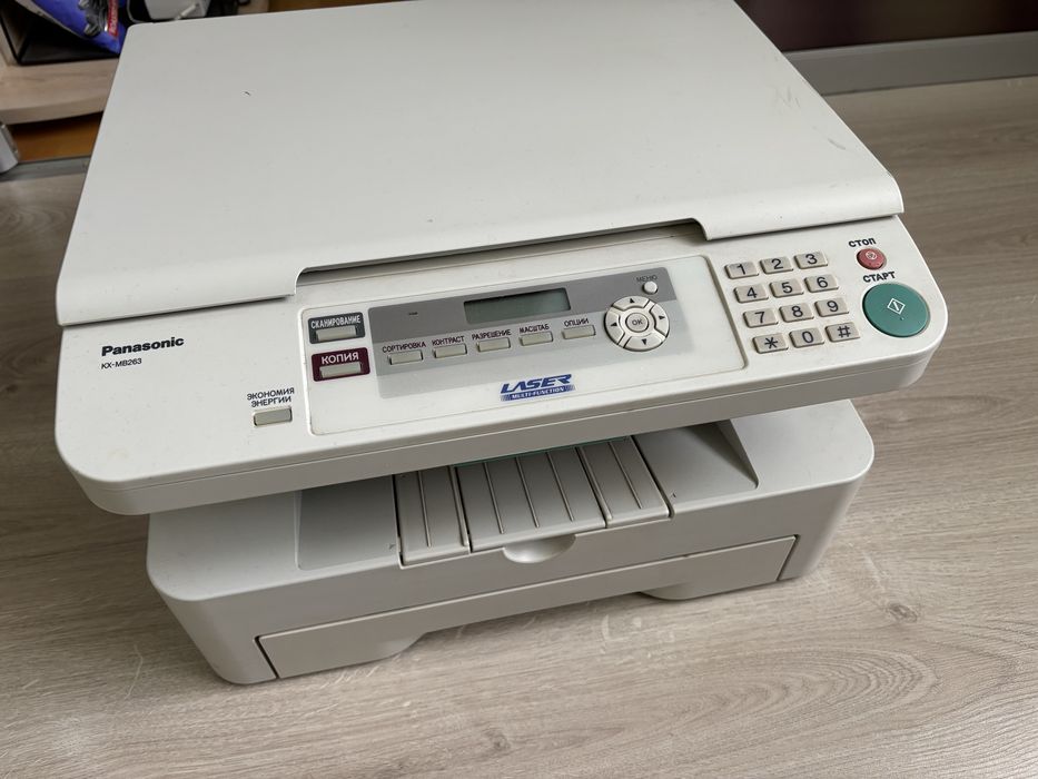 Panasonic KX-MB263 — надійне лазерне БФП для дому та офісу!