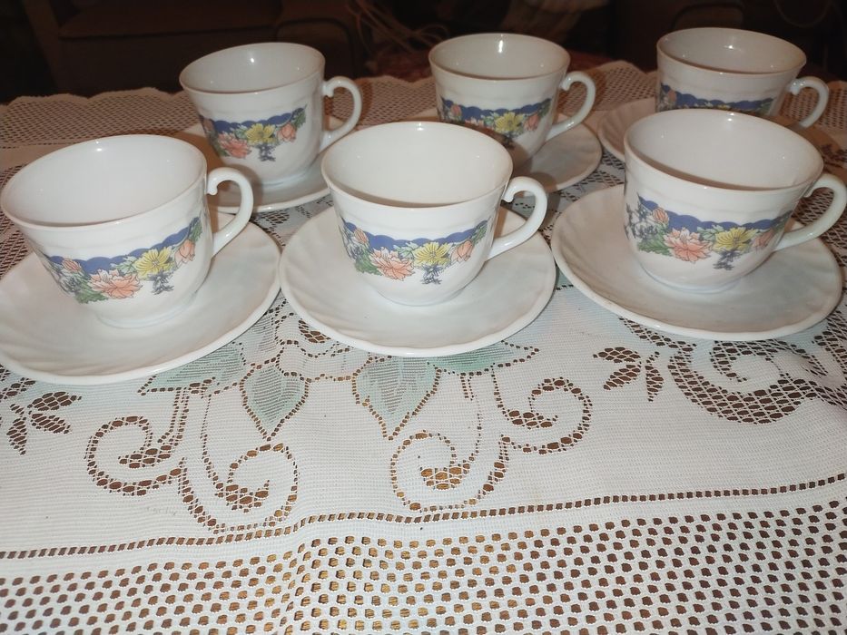 Filiżanki szklane do kawy i herbaty