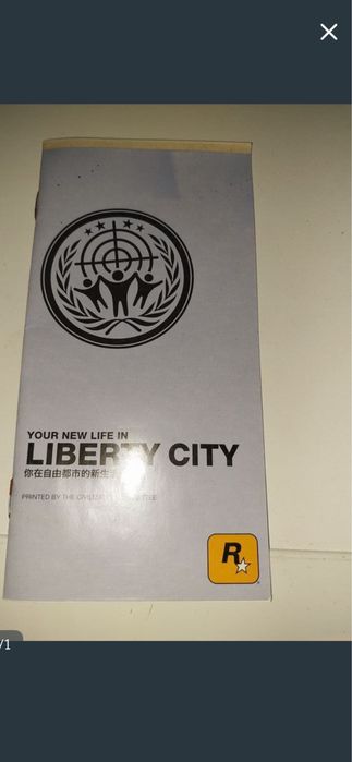 Manual jogo Psp Gta Liberty City