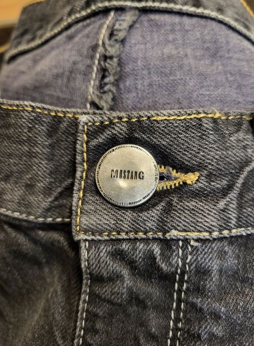 Spodnie męskie czarne Mustang 31/32  men bootleg (Frank)