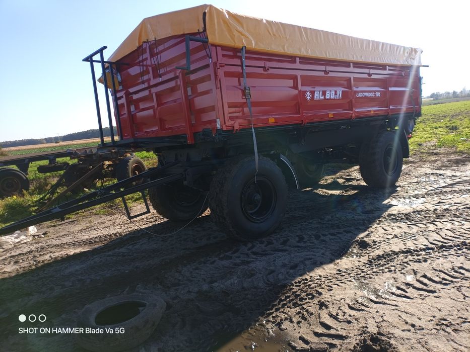 Przyczepa rolnicza hl 8011