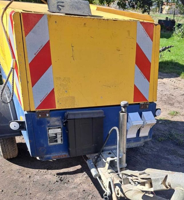 Sprężarka spalinowa Compair C38 kompresor śrubowy silnik DEUTZ