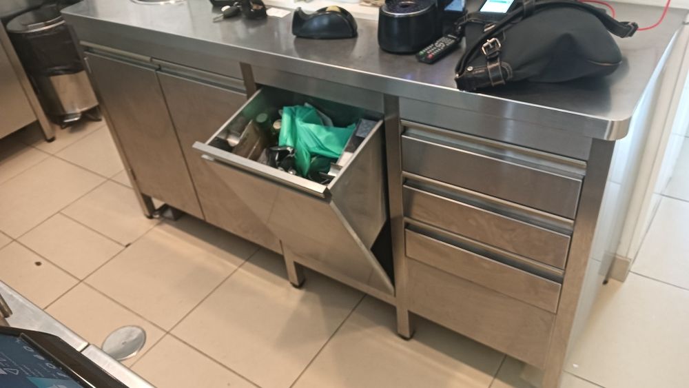 Bancada inox Café