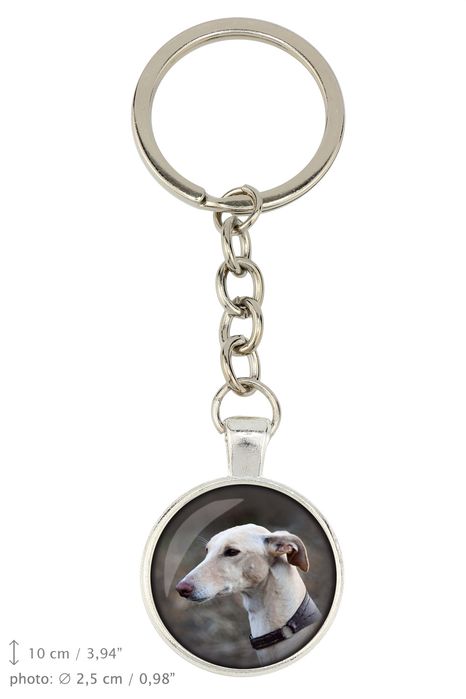 Greyhound brelok ze zdjęciem Art-Dog