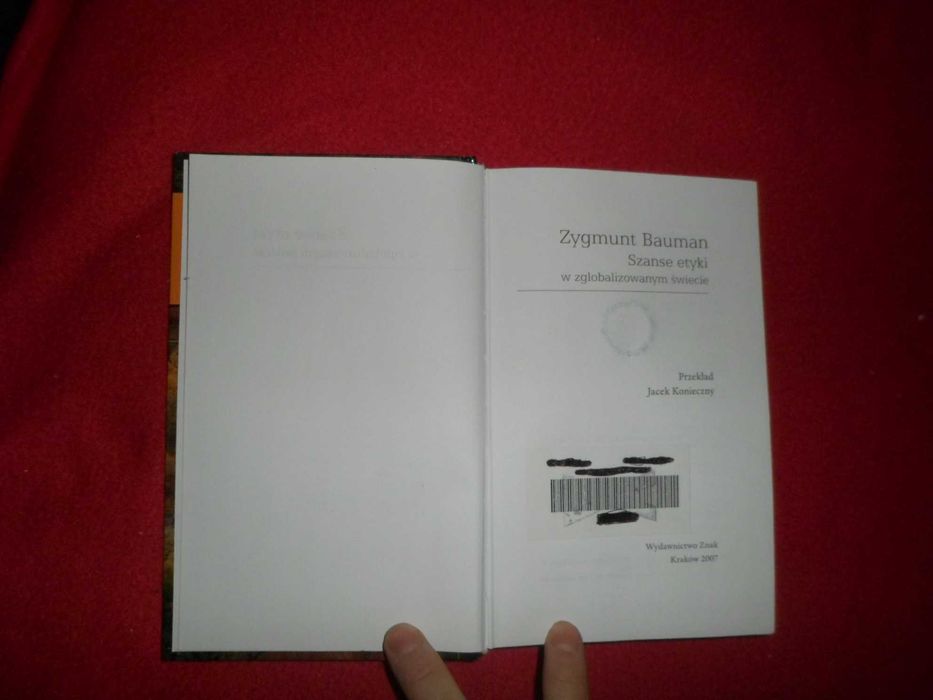 Szanse etyki w zglobalizowanym świecie Zygmunt Bauman