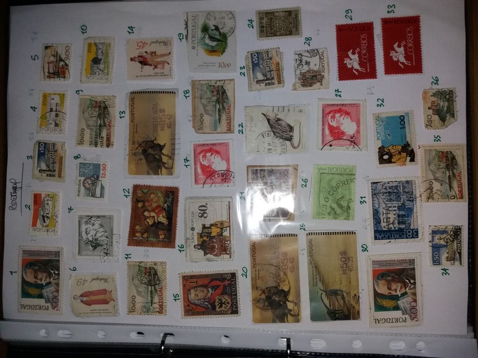 Selos antigos para colecionadores