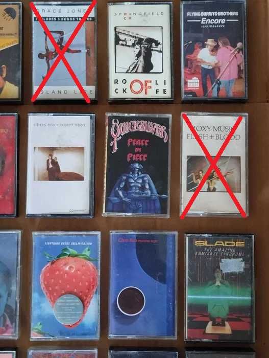 Várias Cassetes Antigas Internacionais #C02L03