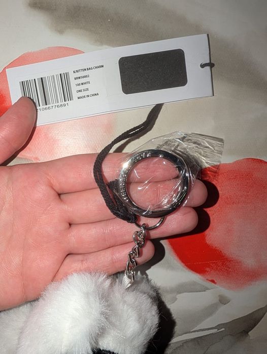 Porta chaves de peluche  Karl Lagerfeld