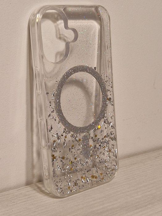 Tel Protect Moonlite Magsafe Case do Iphone 16 Plus srebrny clear