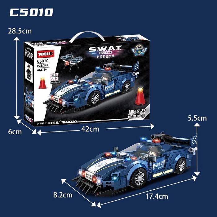 klocki kompatybilne z lego 345 szt.