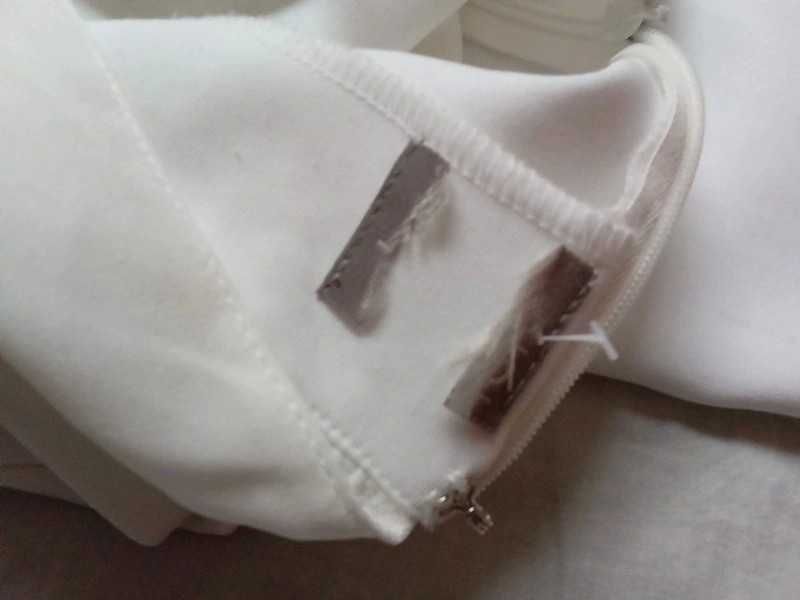 Biała sukienka xs asos