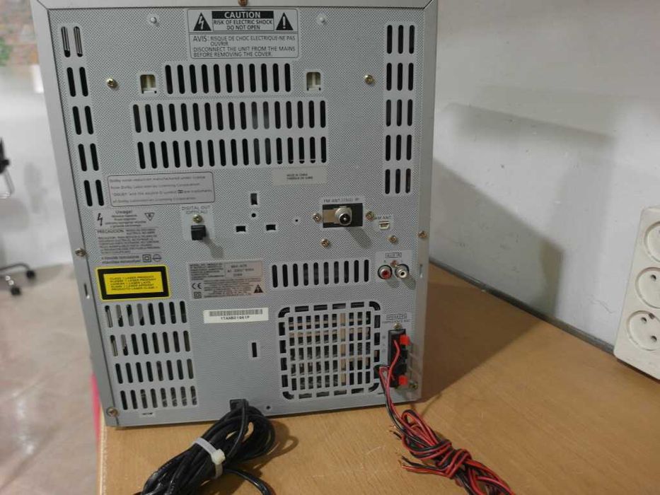 Aparelhagem CD + Cassetes Samsung MAX-N75 2x200 W
