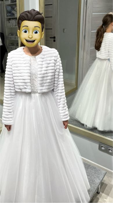 Sukienka komunijna dla dziewczynki