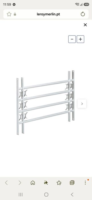 Grade de janela extensível