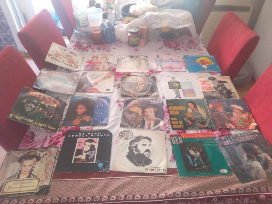 Discos vinil muito antigos