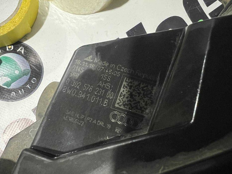 LED Фары Audi A4 B9 USA Лед Ауди А4 Б9 США Фонари A4 Фара Traide In