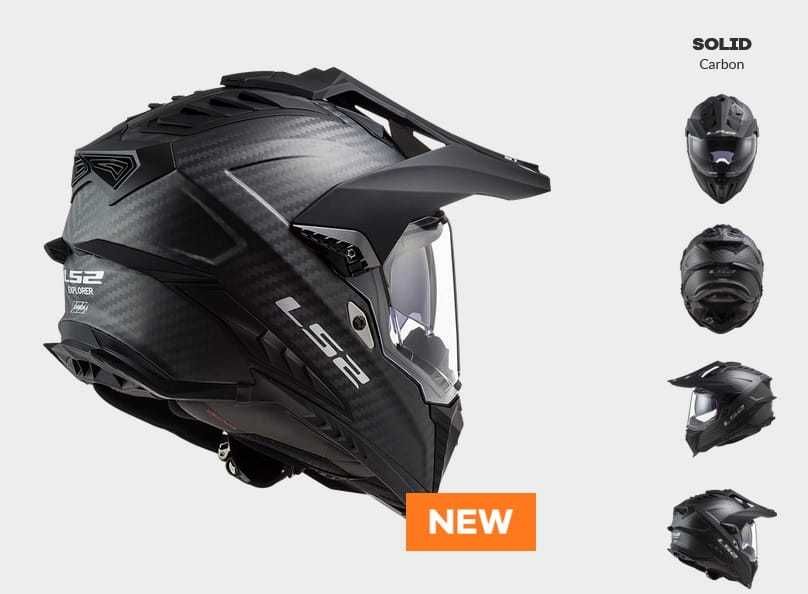 Мотошолом LS2 MX701 Carbon M мотошлем кросс ендуро квадро